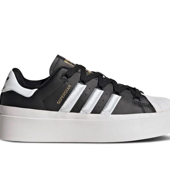 Brand New Adidas Originals Superstar Bonega Platform Sneaker Shoes - Picture 8 of 8